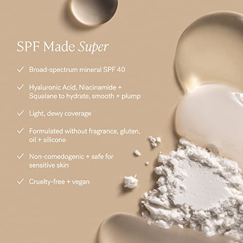 MY FAVE FOUNDATION --ILIA - Super Serum Skin Tint SPF 40 |