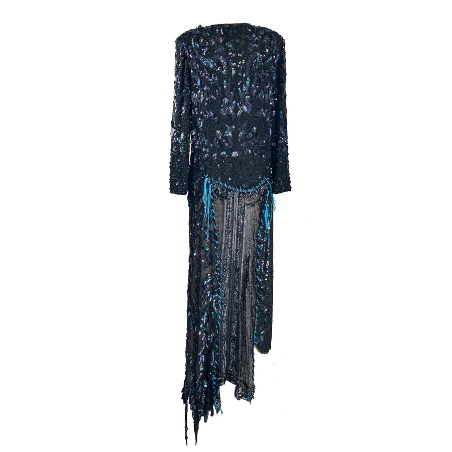 Vintage Sequin Duster Jacket Katharine Story